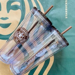 STARBUCKS 🧜‍♀️ 2 Pike Place Vintage Logo Tumblers